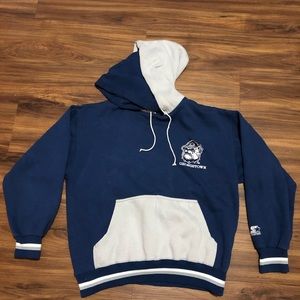 Vintage Georgetown starter hoodie